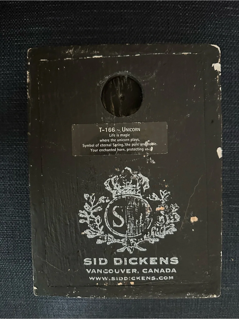 Set of 4 Cream and Silver Decorative Sid Dickens Tile Art